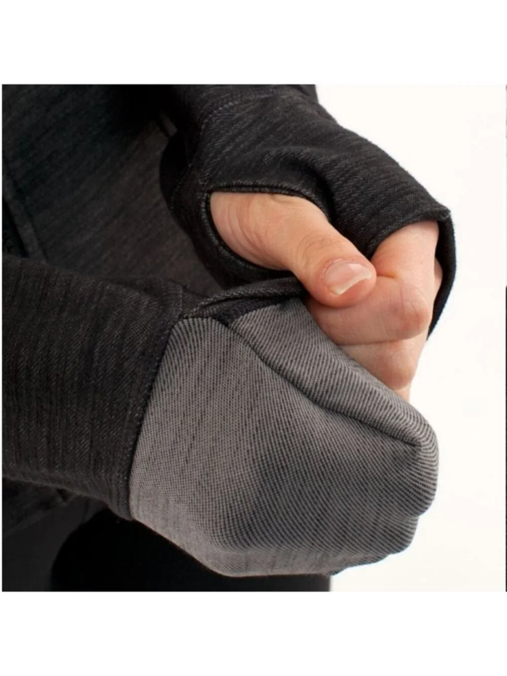Lululemon Define Jacket Black Slub Denim